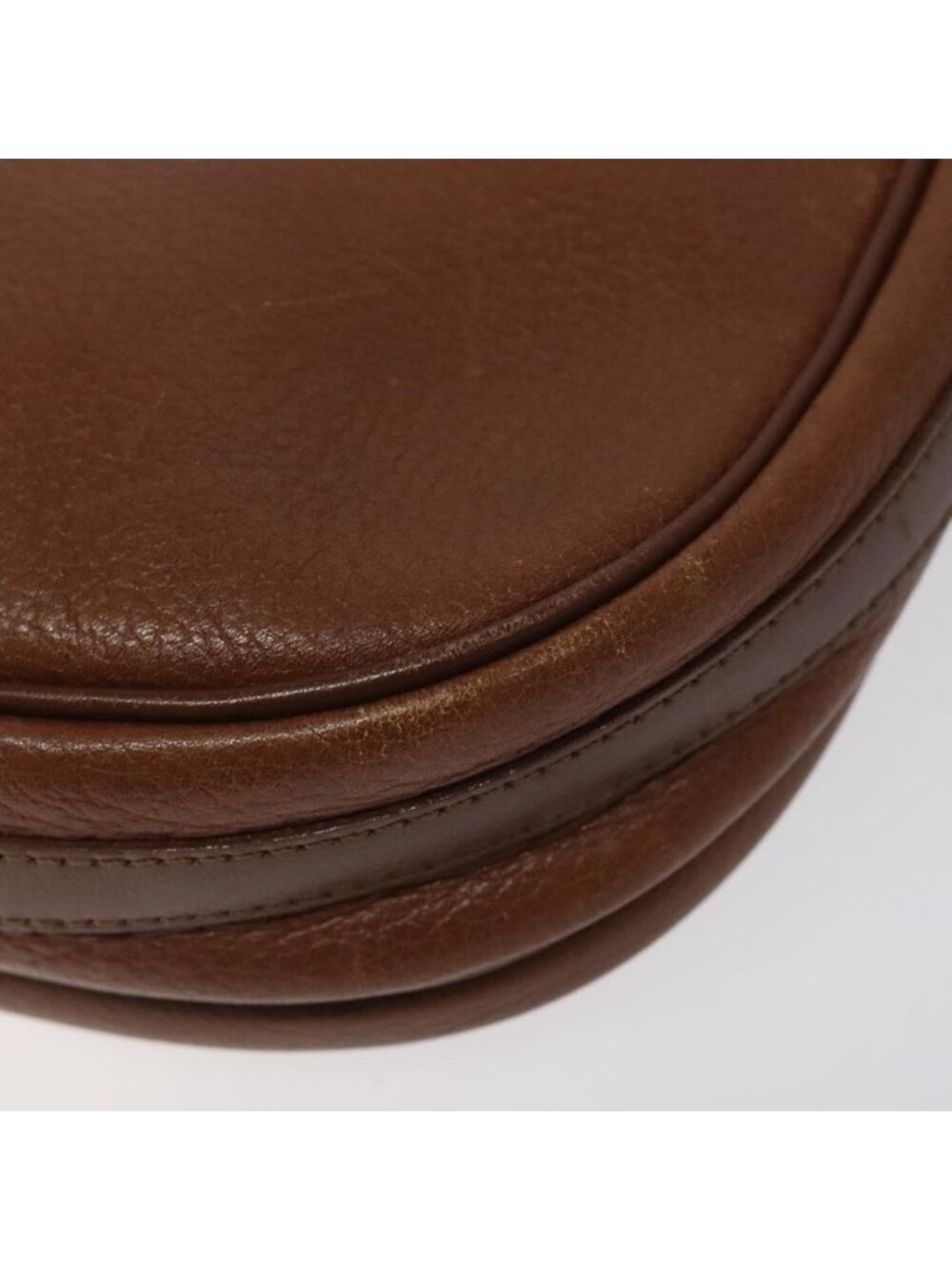 Authentic Burberrys Shoulder Bag Leather Brown - Picture 7 of 16